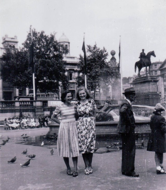 Willy and Clara in London, July 1949
